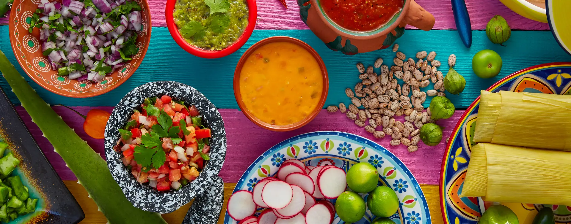 Ingredientes de platos típicos de comida mexicana - Tour Gastronómico por Ciudad de México Visitas guiadas y Excursiones Buendía México