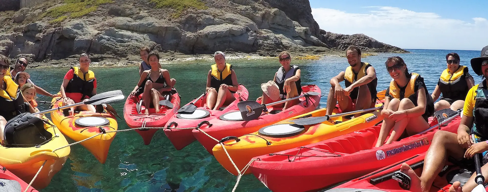 Ruta en Kayak y snorkel por Cabo de Gata