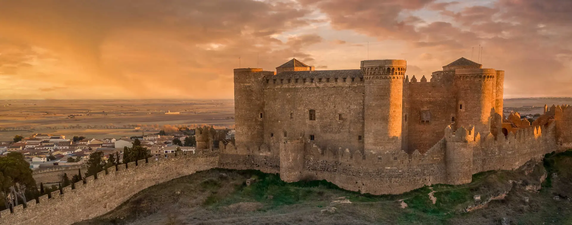 El Castillo de Belmonte, provincia de Cuenca, Castilla-La Mancha, España