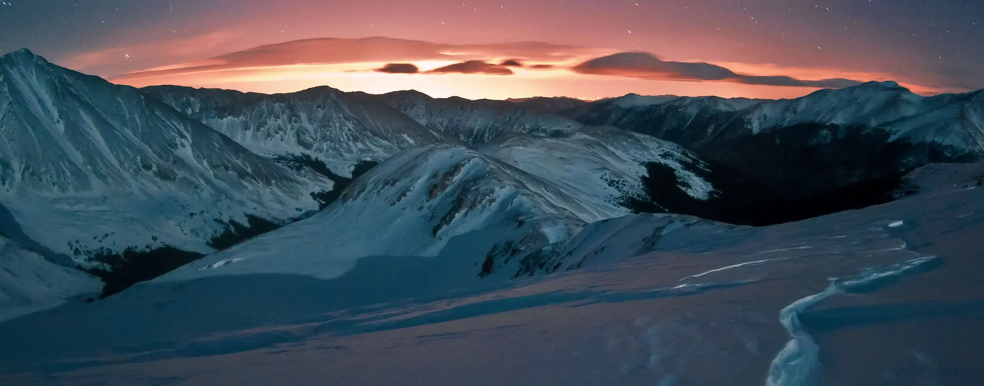 Excursión Nocturna en Raquetas de Nieve por Fuentes de Invierno