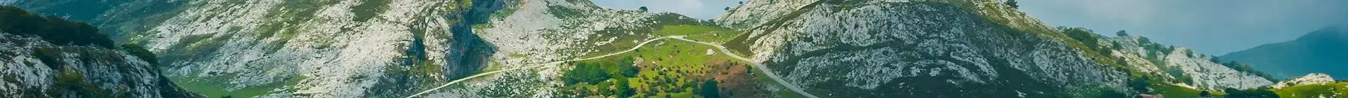 Vista del lago Enol, imprescindible al visitar los Lagos de Covadonga