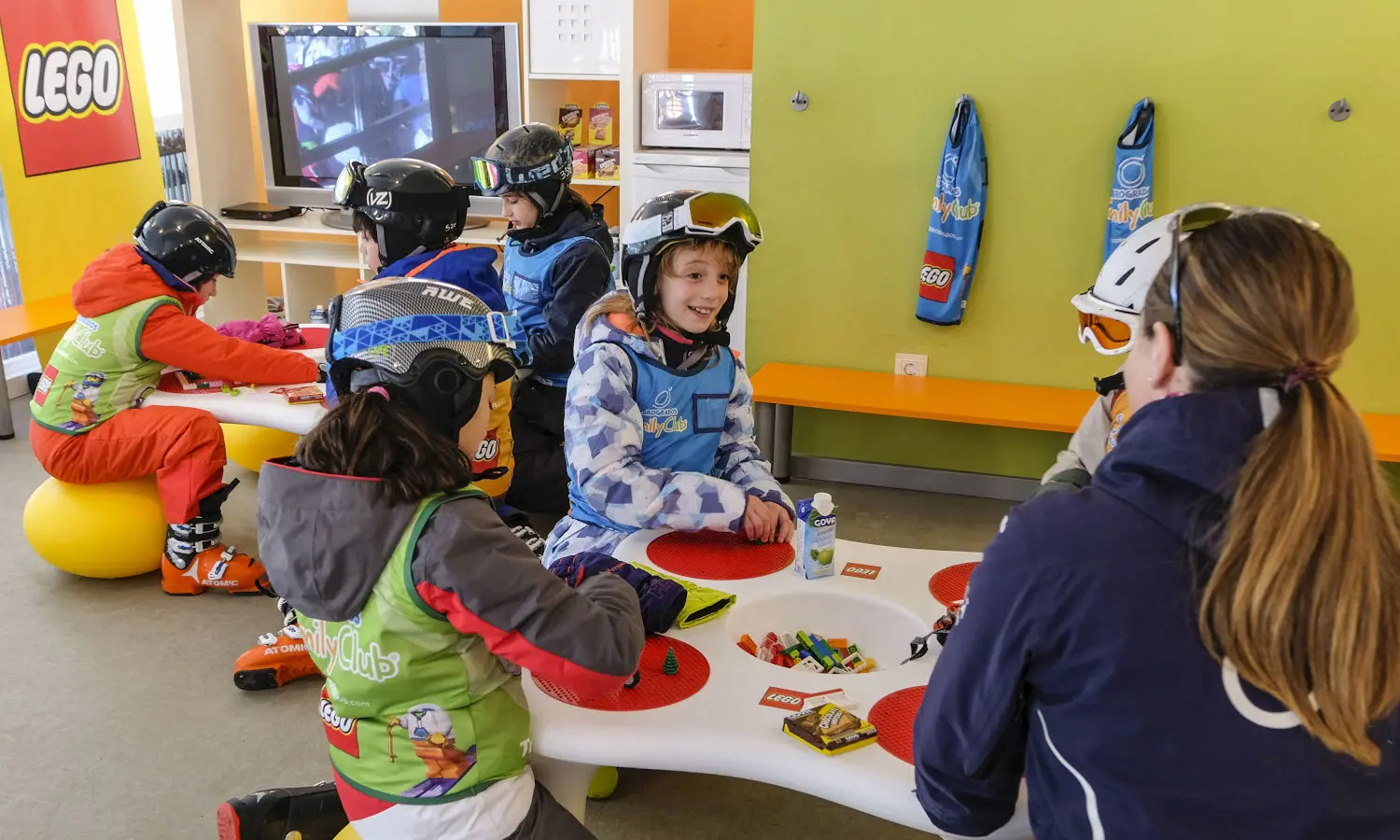 En el Jardín Alpino no todo es esquiar, sobre todo los días de mal tiempo. También hay actividades y diversión a cubierto.