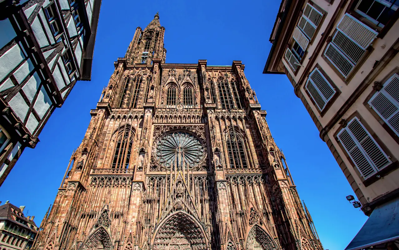 La Catedral de Estrasbrugo, uno de los monumentos más relevantes de la ciudad.