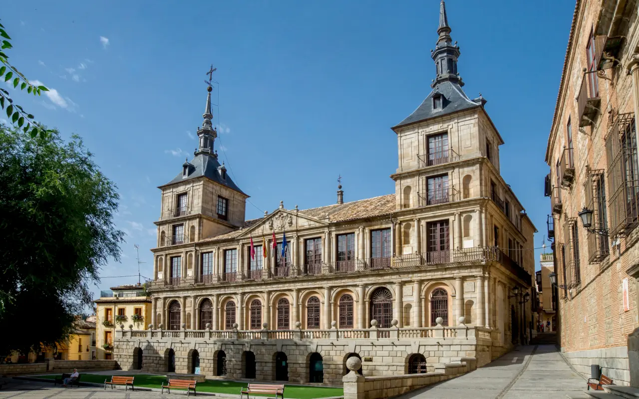 El edificio del Ayuntamiento, un punto clave de la vida social y cultural de la ciudad.