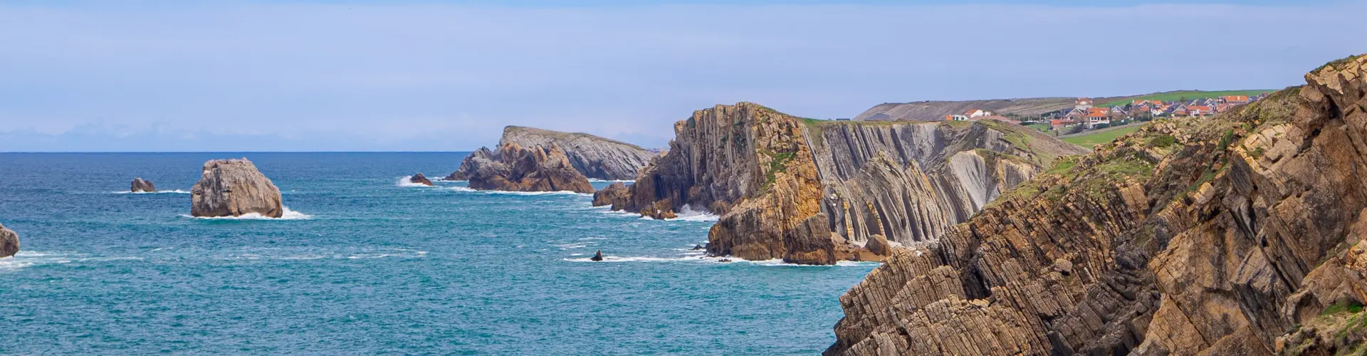 La espectacular zona de Costa Quebrada en Cantabria