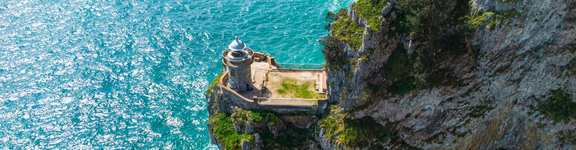 Imagen del faro de Santoña en Cantabria