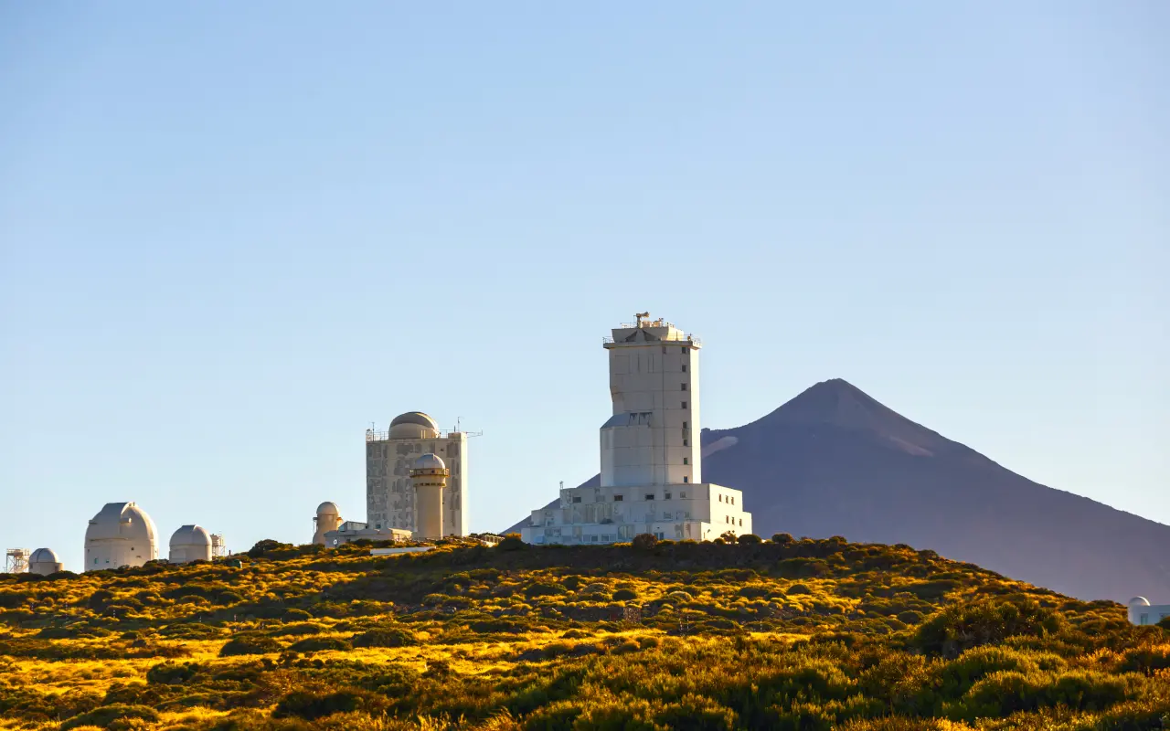 Atardecer en el Observatorio del Teide, Tenerife