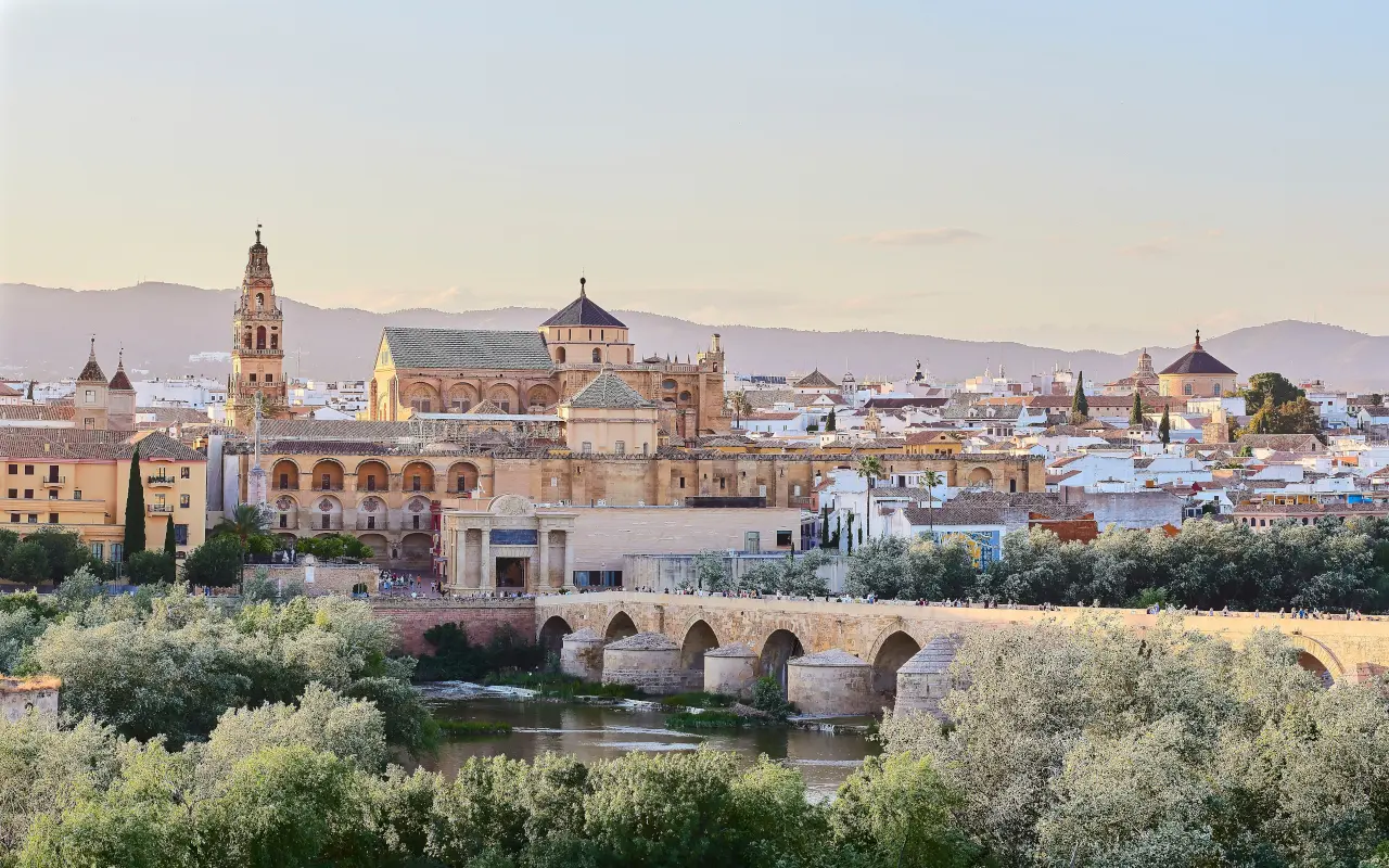 Vista panorámica de la Mezquita-Catedral de Córdoba, Andalucía