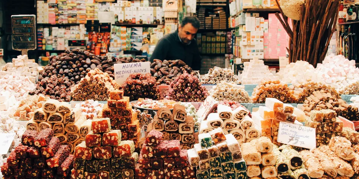 Imagen detalle del Gran Bazar de Estambul