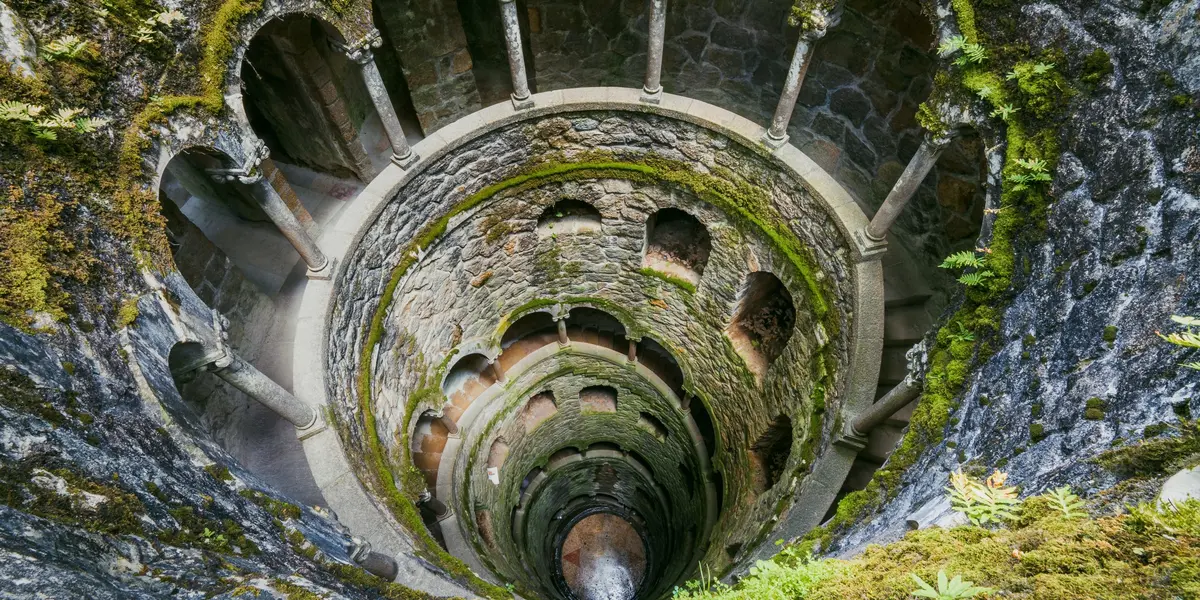 Pozo Iniciático en Quinta da Regaleira Sintra