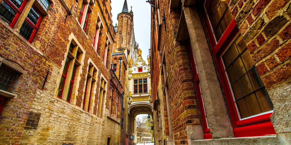 Arquitectura medieval Brujas, Bélgica