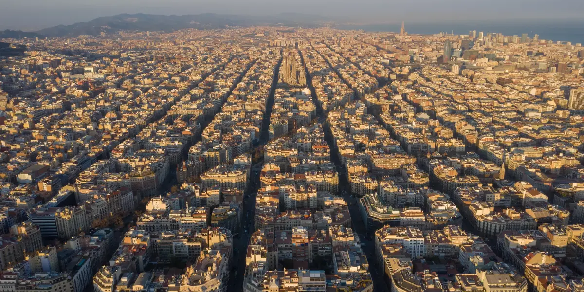 Barrio del Eixample Barcelona