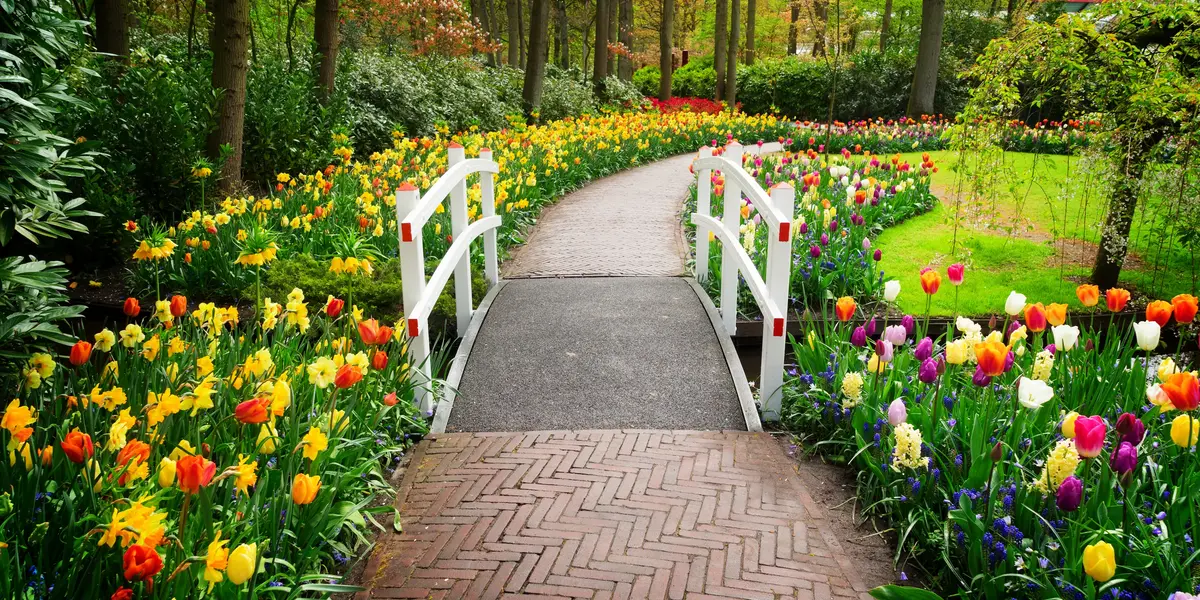Jardines del parque Keukenhof
