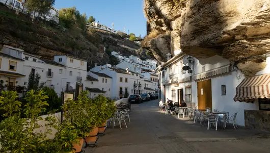 setenil de las bodegas, el pueblo en la roca
