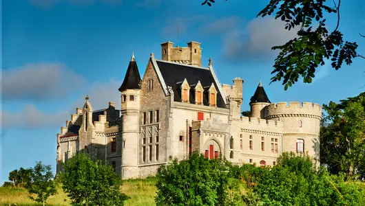 Castillo d'Abbadie Hendaya