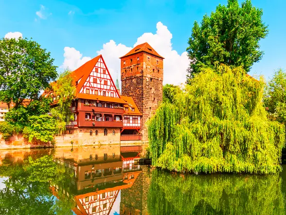 Panorámica Núremberg río Pegnitz - Free tour Núremberg