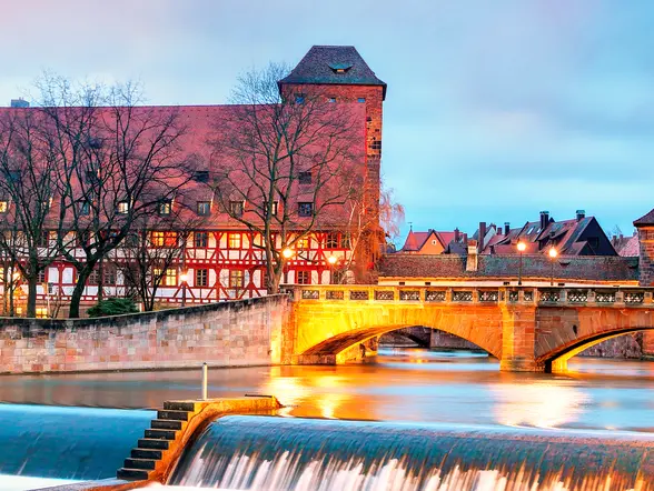 Vista panorámica Núremberg - Tour medieval