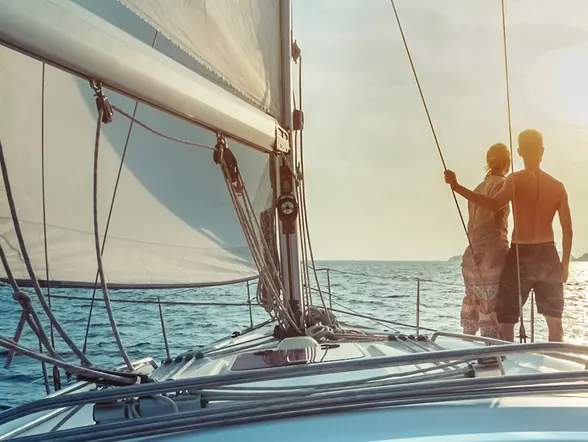 Vuelta en Velero por Cabo de Gata - Puesta de Sol en Velero por la Costa de Cabo de Gata - Actividades y Excursiones Buendía Almería, Andalucía 