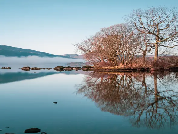 Lago Lomond en Balloch - Excursión a Glasgow,Lagos de Escocia, y Parque de los Kelpies desde Edimburgo