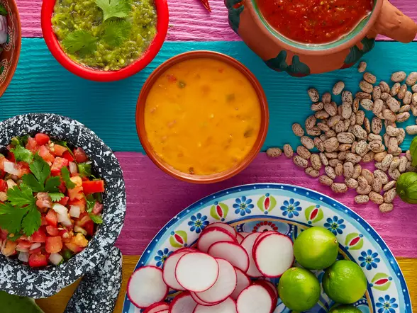 Ingredientes de platos típicos de comida mexicana - Tour Gastronómico por Ciudad de México Visitas guiadas y Excursiones Buendía México