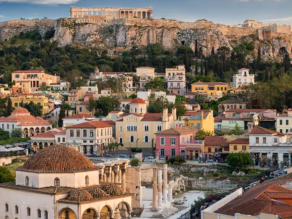 Panorámica de Atenas con la Acrópolis - Visita guiada por Atenas y la Acrópolis - Excursiones y Actividades en Atenas - Buendía