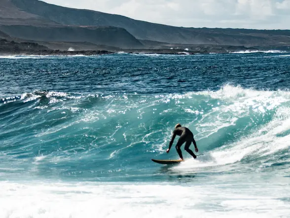 Clase de Surf en Caleta de Fuste