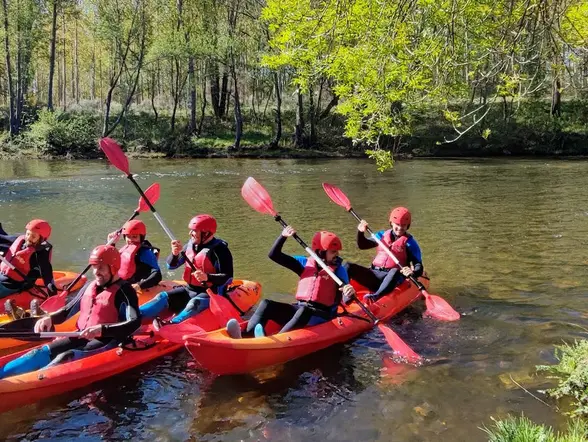 Descenso en piragua por el río Águeda