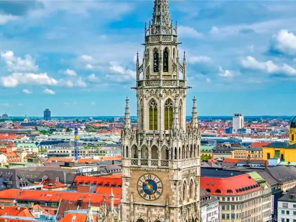 Panoramic view of Munich - Free tour Munich