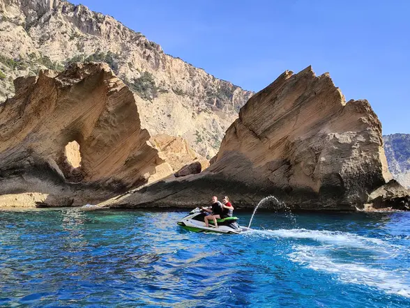 excursión Moto Agua Ibiza Atlantis Sant Antoni