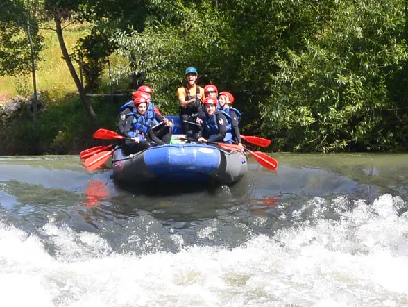 Rafting por el río Ebro