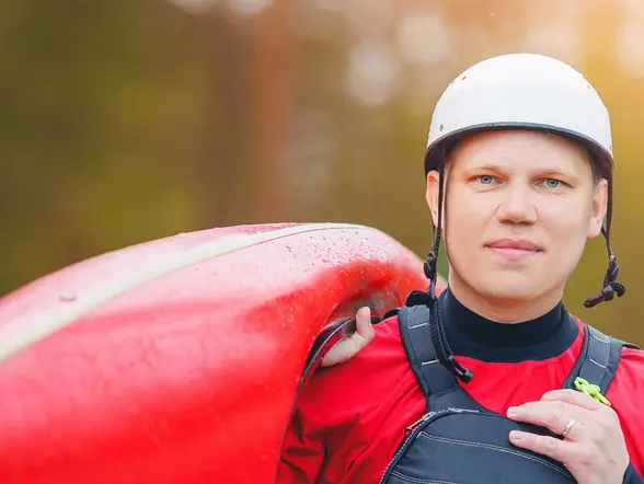 Descenso en canoa del río Deva