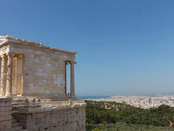 Templo de Atenea Niké en la Acrópolis de Atenas