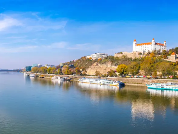 El río Danubio deja unos paisajes dignos de postal.