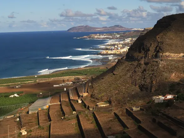 En la vuelta a la isla de Gran Canaria iremos desde el norte por el oeste, pasando por el norte y volviendo por el este.