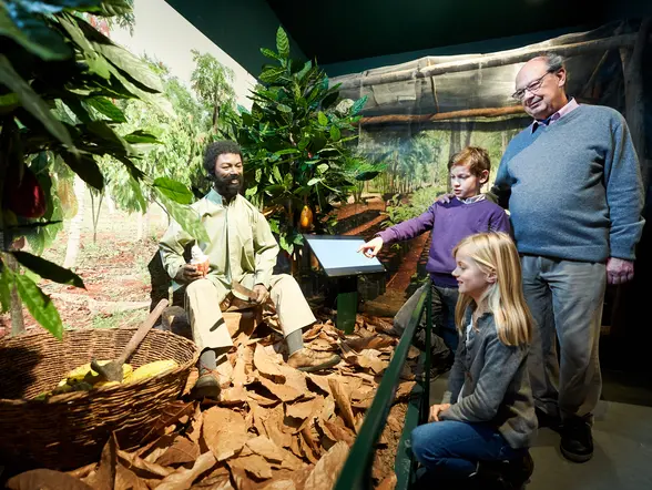 El recorrido por el Museo Choco Story le encantará a toda la familia.