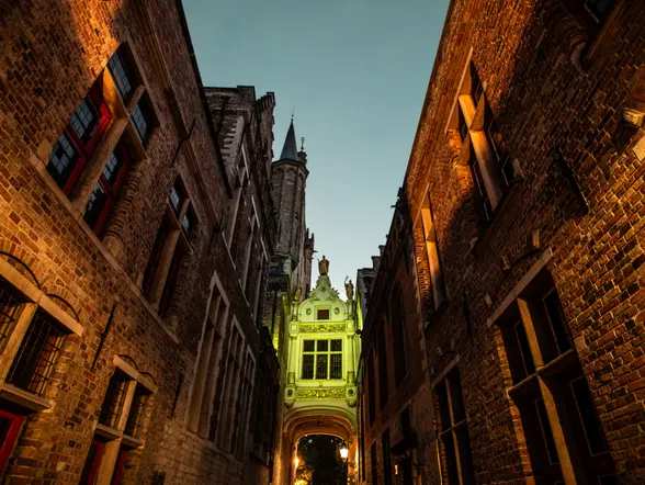 Imagen del casco antiguo de Brujas