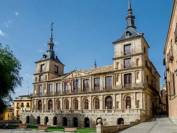 El edificio del Ayuntamiento, un punto clave de la vida social y cultural de la ciudad.