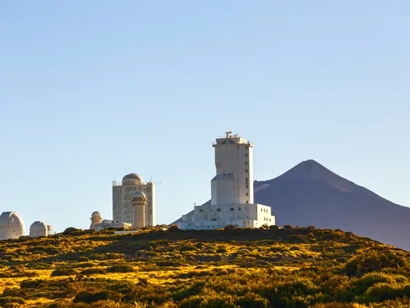Atardecer en el Observatorio del Teide, Tenerife