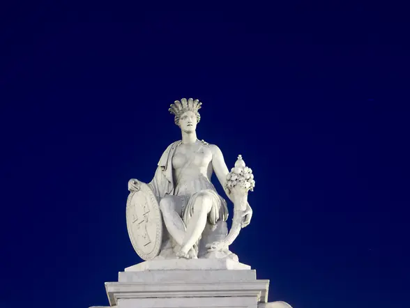La fuente de la India en La Habana, Cuba