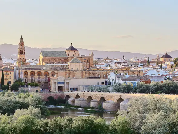 Vista panorámica de la Mezquita-Catedral de Córdoba, Andalucía