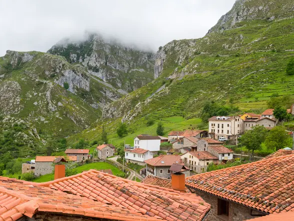 Pueblo de Potes Cantabria España