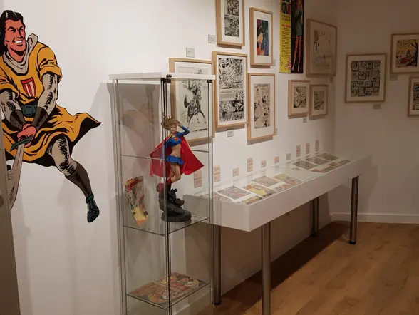 Exposición de cómics en el Museu de Sant Cugat