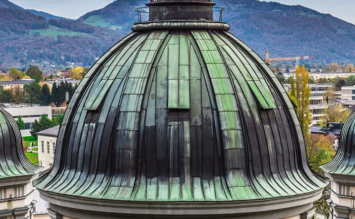 Cupulas de la Catedral de Salzburgo en Austria - Excursión a Salzburgo en Tren desde Múnich - Excursiones y Actividades en español en Múnich - Buendía