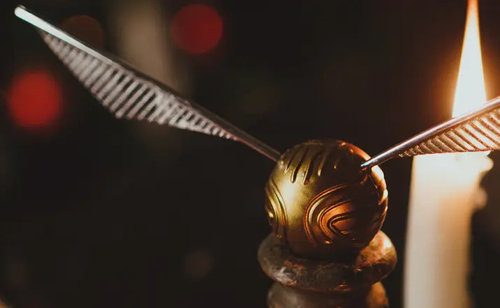 Snitch dorada - Free tour Harry Potter en Edimburgo 