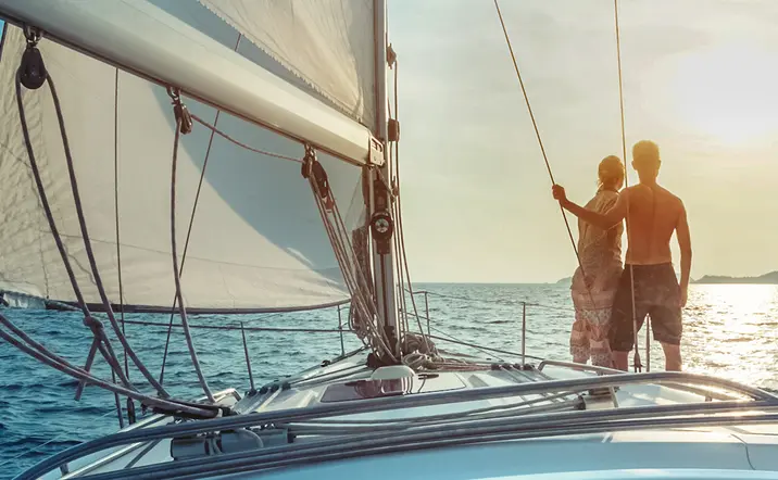 Vuelta en Velero por Cabo de Gata - Puesta de Sol en Velero por la Costa de Cabo de Gata - Actividades y Excursiones Buendía Almería, Andalucía 