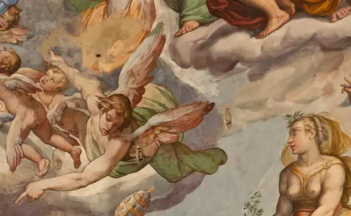 Detalles del fresco del Juicio Final del duomo - Visita Guiada a la Catedral de Florencia con Acceso Prioritario y Grupo reducido - Actividades y Excursiones Buendía Italia