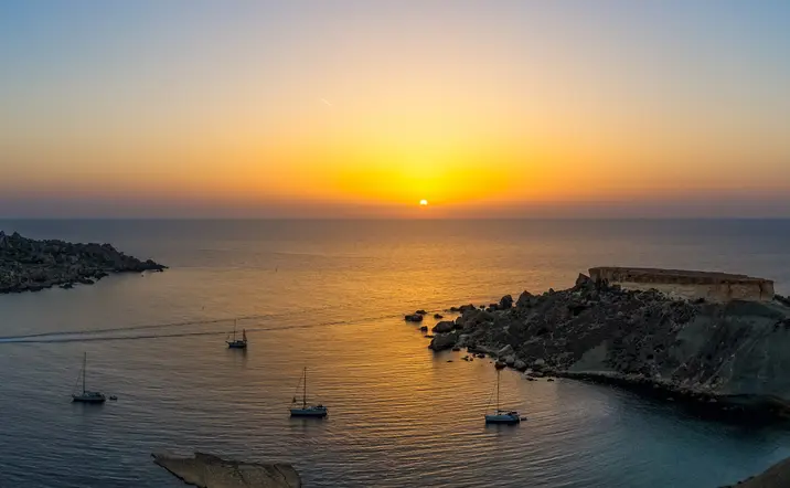 Excursión en Barco a Blue Lagoon a la Puesta de Sol - Visitas guiadas y Actividades en español Buendía Malta