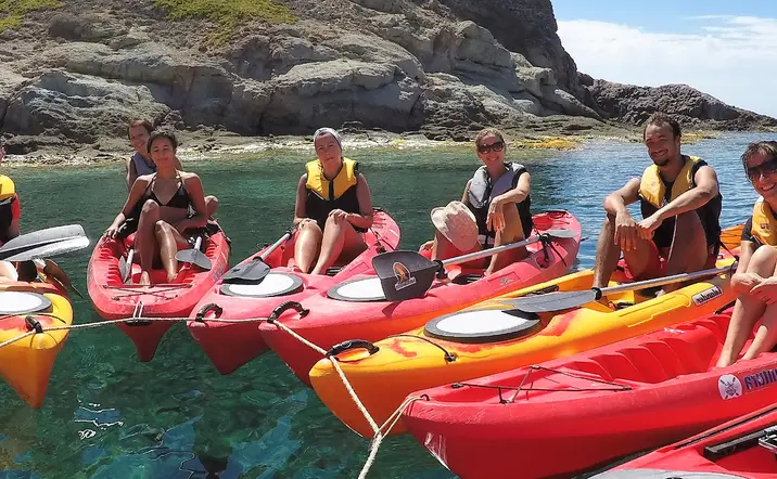 Ruta en Kayak y snorkel por Cabo de Gata