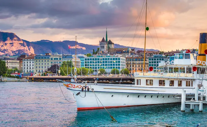 Visita Guiada de Ginebra con Paseo en barco