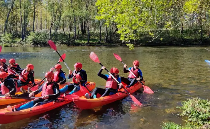 Descenso en piragua por el río Águeda